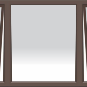 ALUM WINDOW NE4 BRONZE