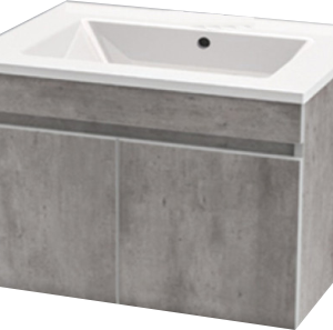 VANITY FLOOR STANDING COMBO GREY PERLA 500